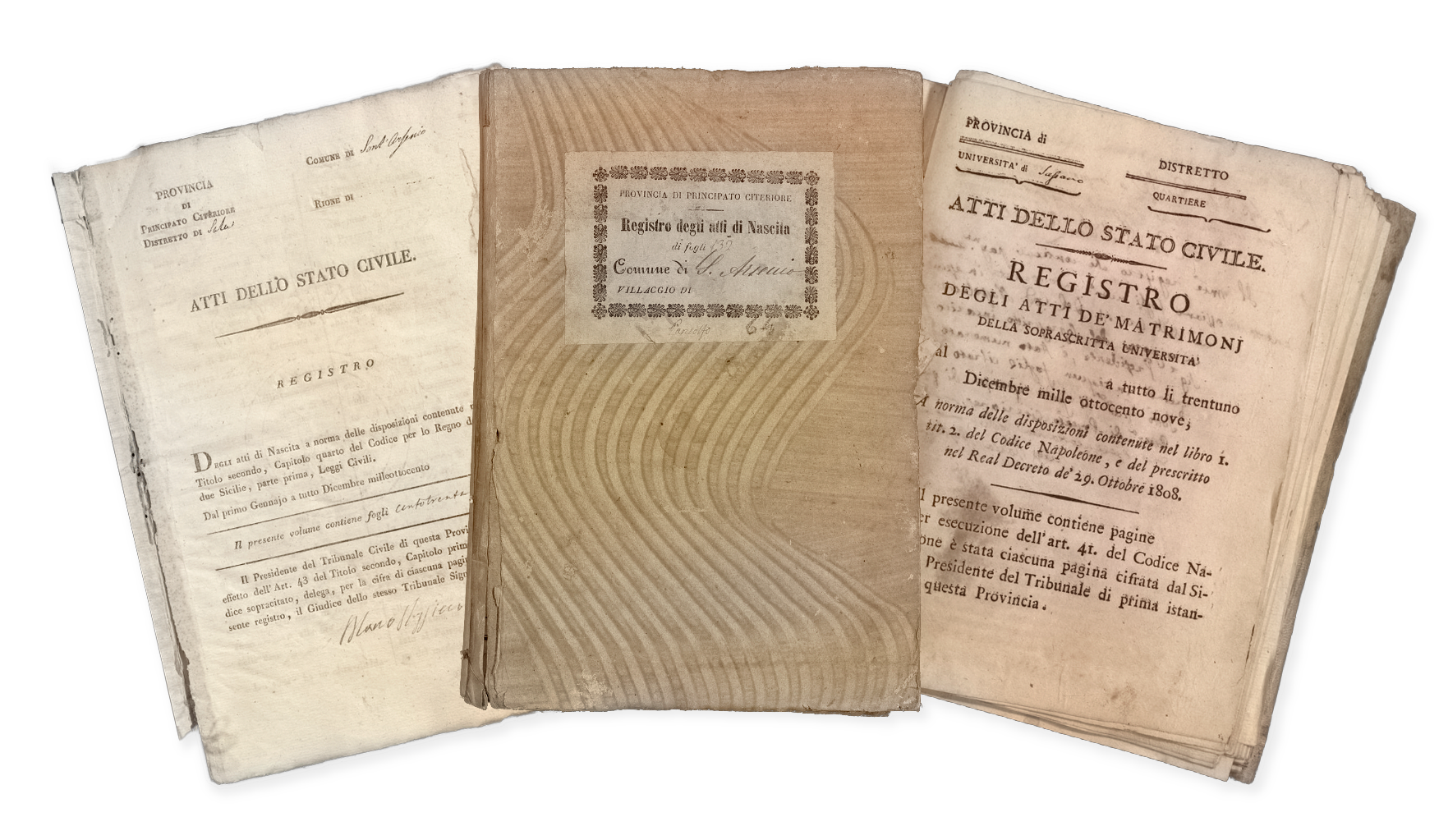 Family records and documents